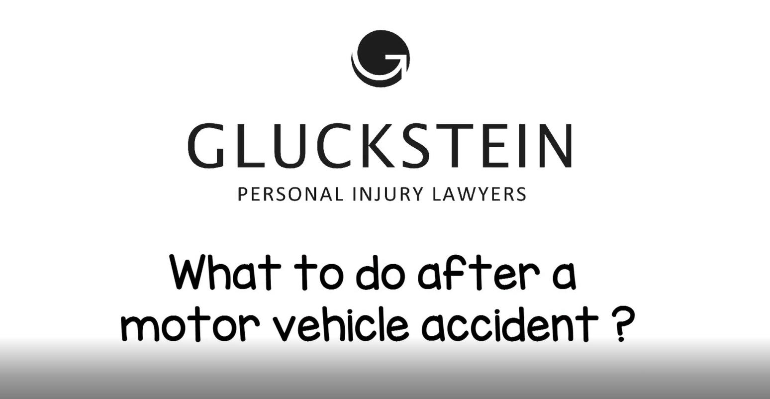 Gluckstein Lawyers | What to do after a motor vehicle accident?