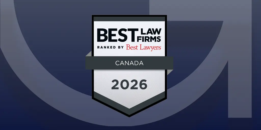 Gluckstein Lawyers Named Among Canada’s Best Law Firms
