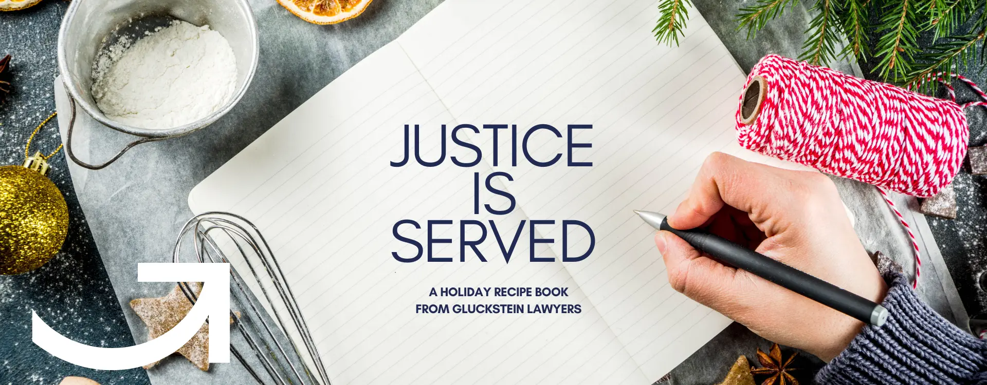 Holiday recipe book compiled by our Gluckstein Lawyers team