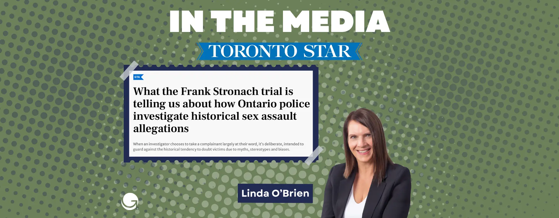 Senior Counsel Linda O'Brien discusses the Stronach trial in the Toronto Star