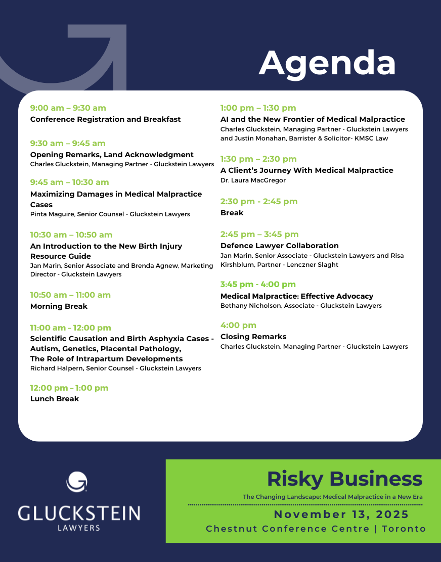 Agenda for our Risky Business 2025 Conference