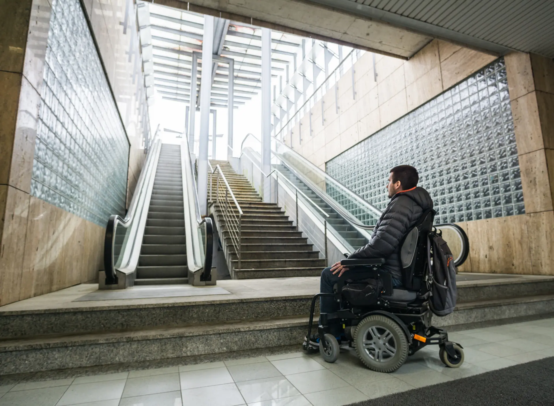 Man in Wheelchair