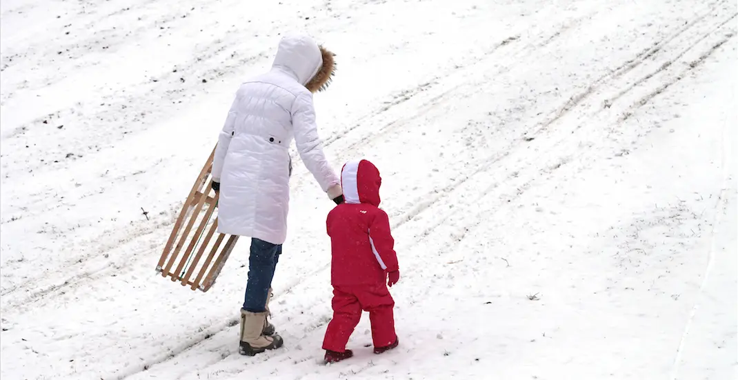 sledding