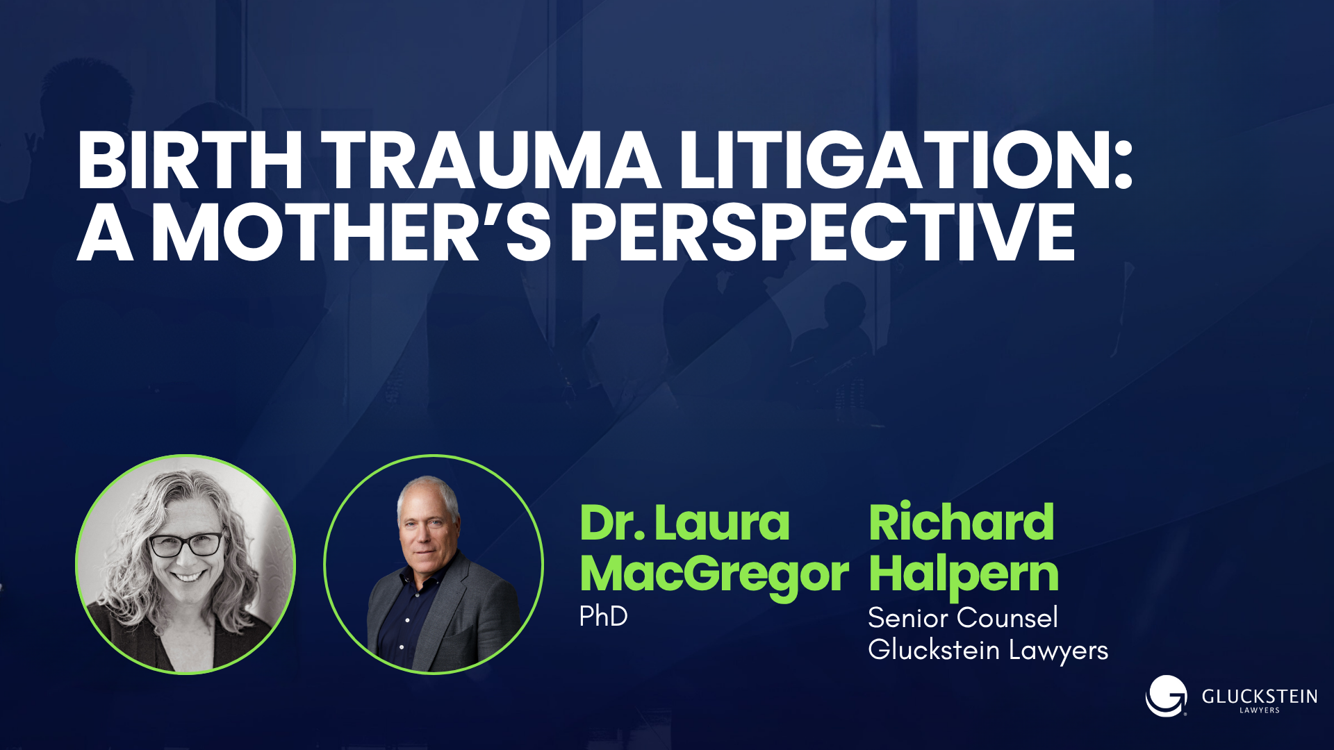 Dr. Laura MacGregor talks about her journey as a former medical malpractice client with Richard Halpern in this CPD Accredited video from Risky Business 2025