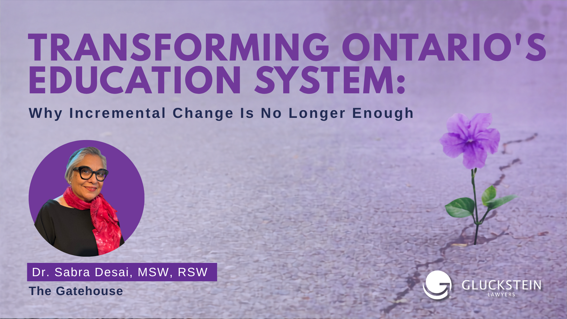 In this CPD-Accredited session, Dr. Sabra Desai, PhD, MSW, RSW, examines the critical role schools play in child abuse prevention and supporting survivors.