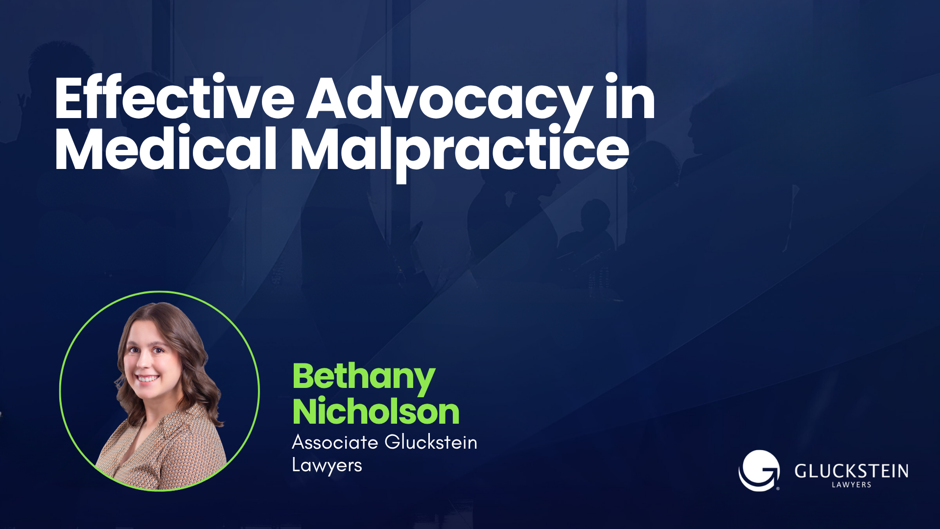 Bethany Nicholson discusses effective advocacy in medical malpractice cases in this video from our Risky Business 2025 Medical Malpractice Conference