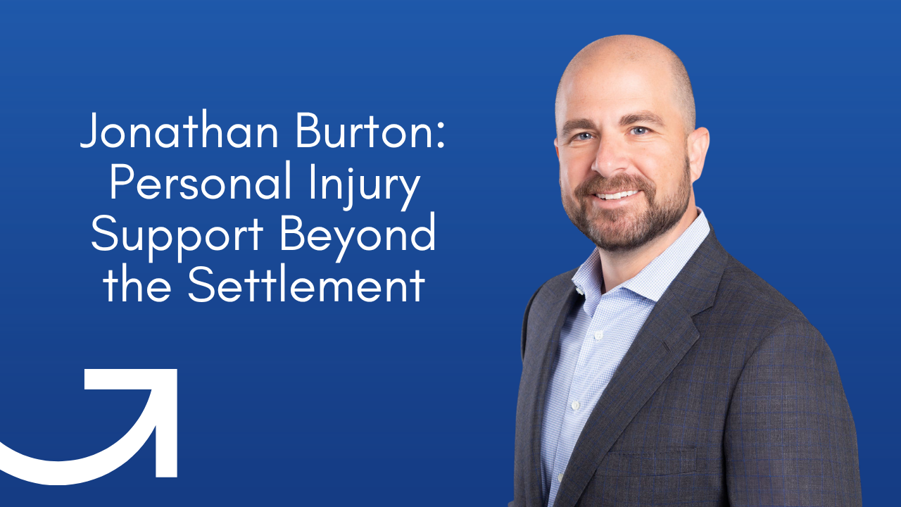 Senior Litigation Lawyer Jonathan Burton shares how Gluckstein Lawyers supports personal injury clients long-term